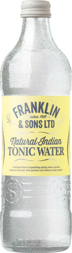 Picture of Franklin & Sons Indian Tonic Water (8 x 50cl +pant)