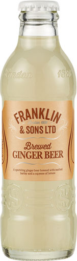 Picture of Franklin & Sons Ginger Beer (24 x 20cl +pant)